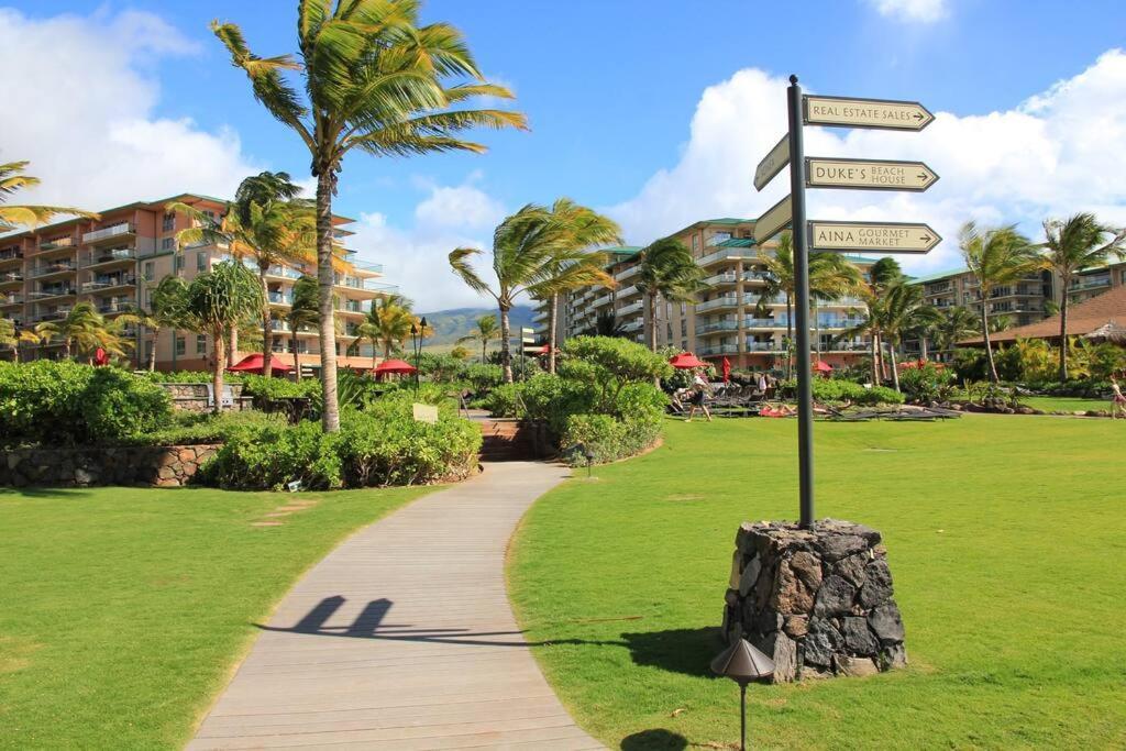 Ocean View One Bedroom At Honua Kai!! 라하이나 외부 사진