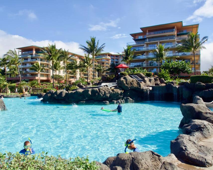 Ocean View One Bedroom At Honua Kai!! 라하이나 외부 사진
